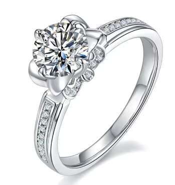 Silver 925 Moissanite Ring Fine Jewelry Sets Rings Light Fashion Necklaces Gems Earrings Stainless Steel Body Jewelry Findings