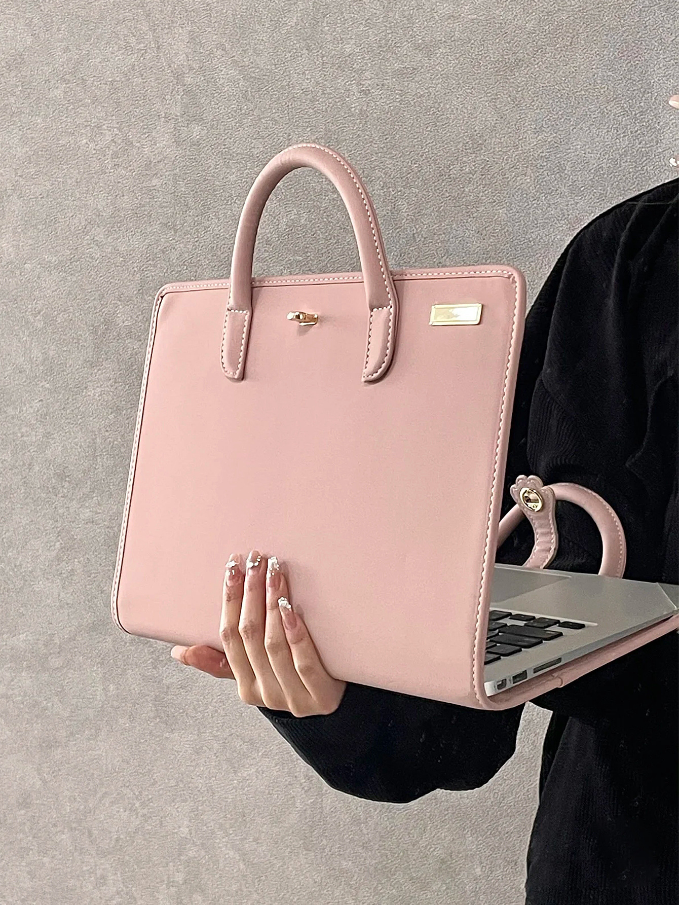 designer 2025 New Laptop Sleeve Computer Bag Laptop Case Pink for Girls