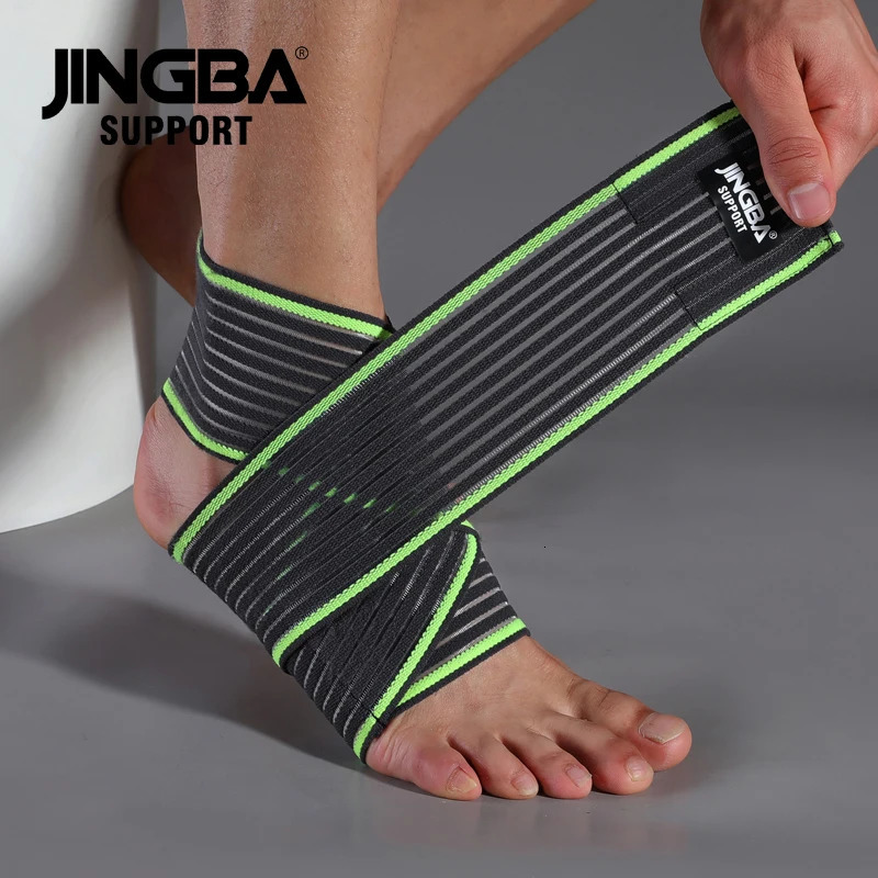 1PCS Professional Sports Strain Wraps Bandages Elastic Ankle Support Pad Protection Bandage Guard Gym 250530