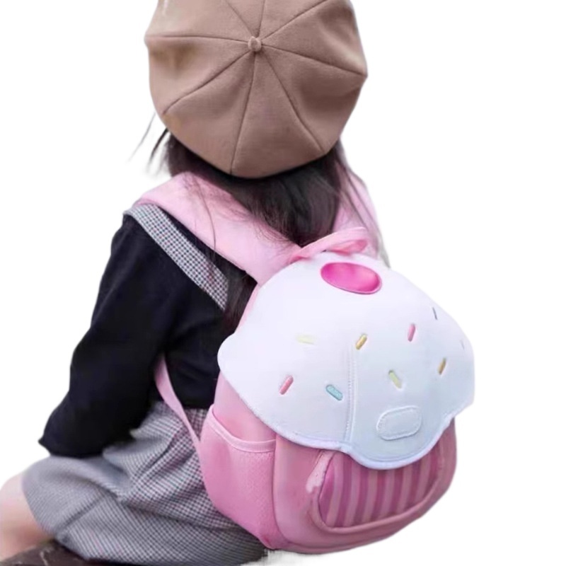 designer Niche Design Cute Outdoor Travel Backpack TikTok Super Popular New Mushroom Backpack for Men, Women, and Children Small School Bag