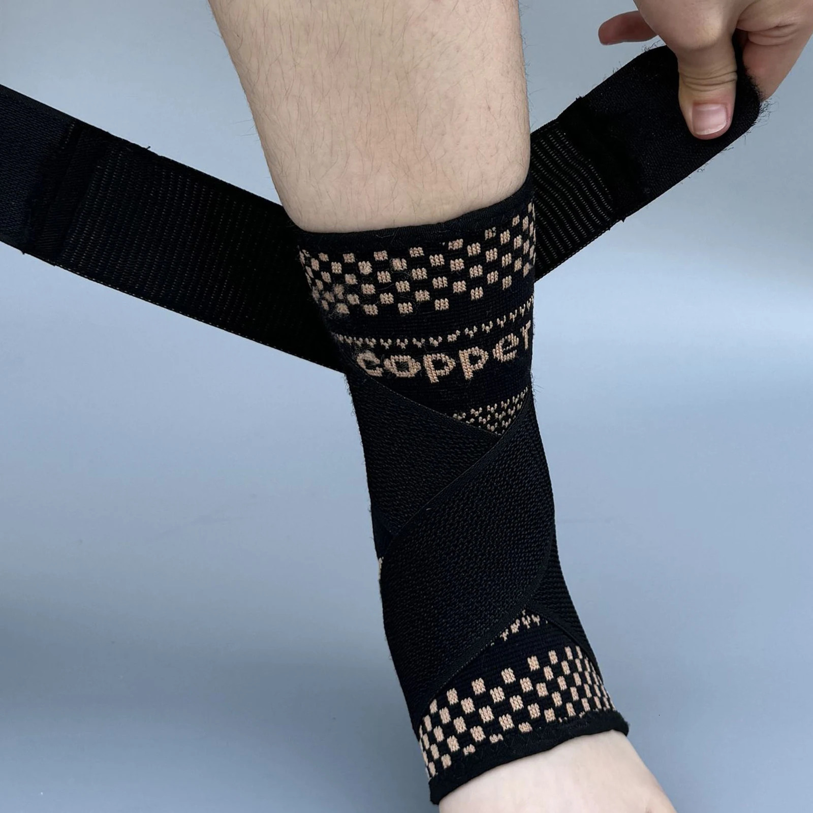 Ankle Brace Support Wrap Fitness Exercise Foot Joint Protector Suitable For Basketball Soccer Outdoor Sports Accessories 250530