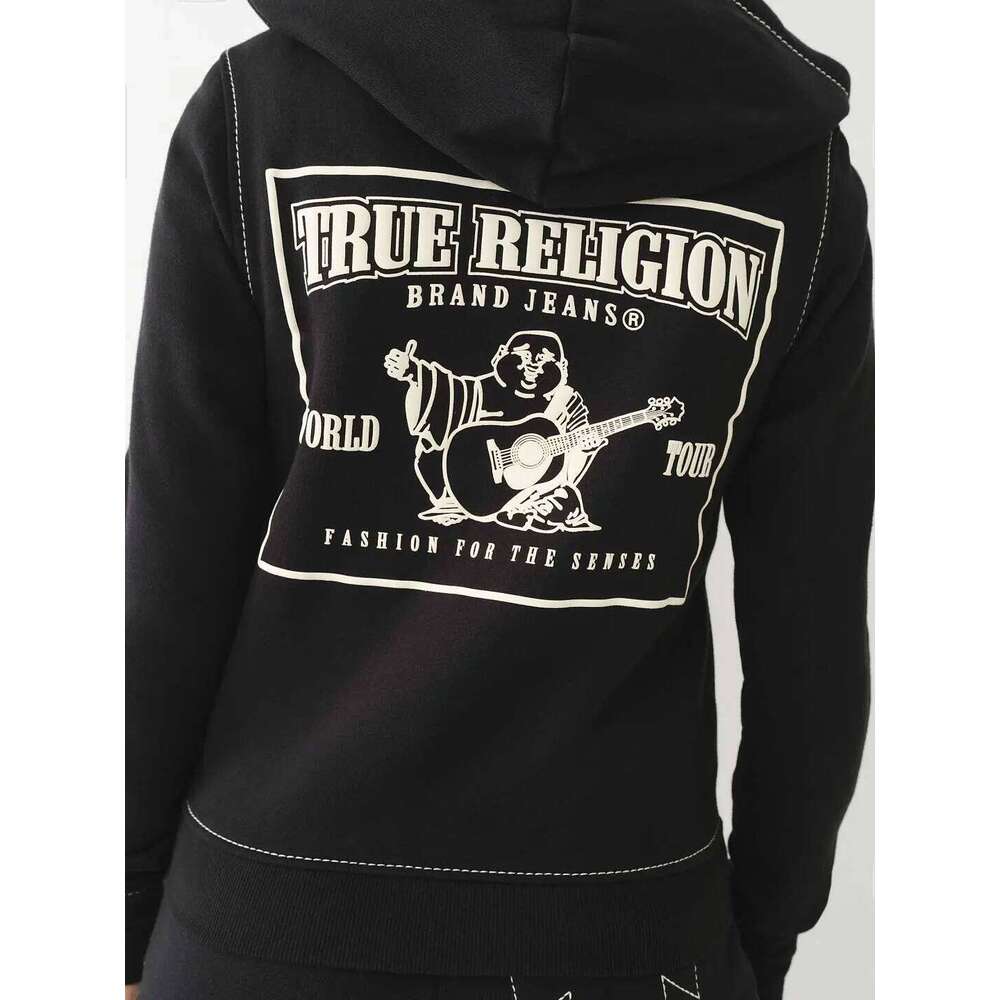 Vintage Buddha Print Hoodies Haruku Streetwear Gothic Hip Hop Sweatshirt Y2k Tops Zip Up Hoodie Goth Women Clothes