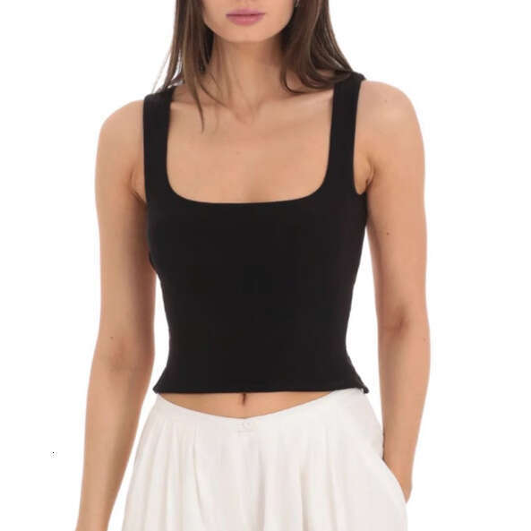 2025 Backless Tie Strap Camisole Y2K U-Neck Sexy Base Shirt Sleeveless Women's Tight-Fitting Top1