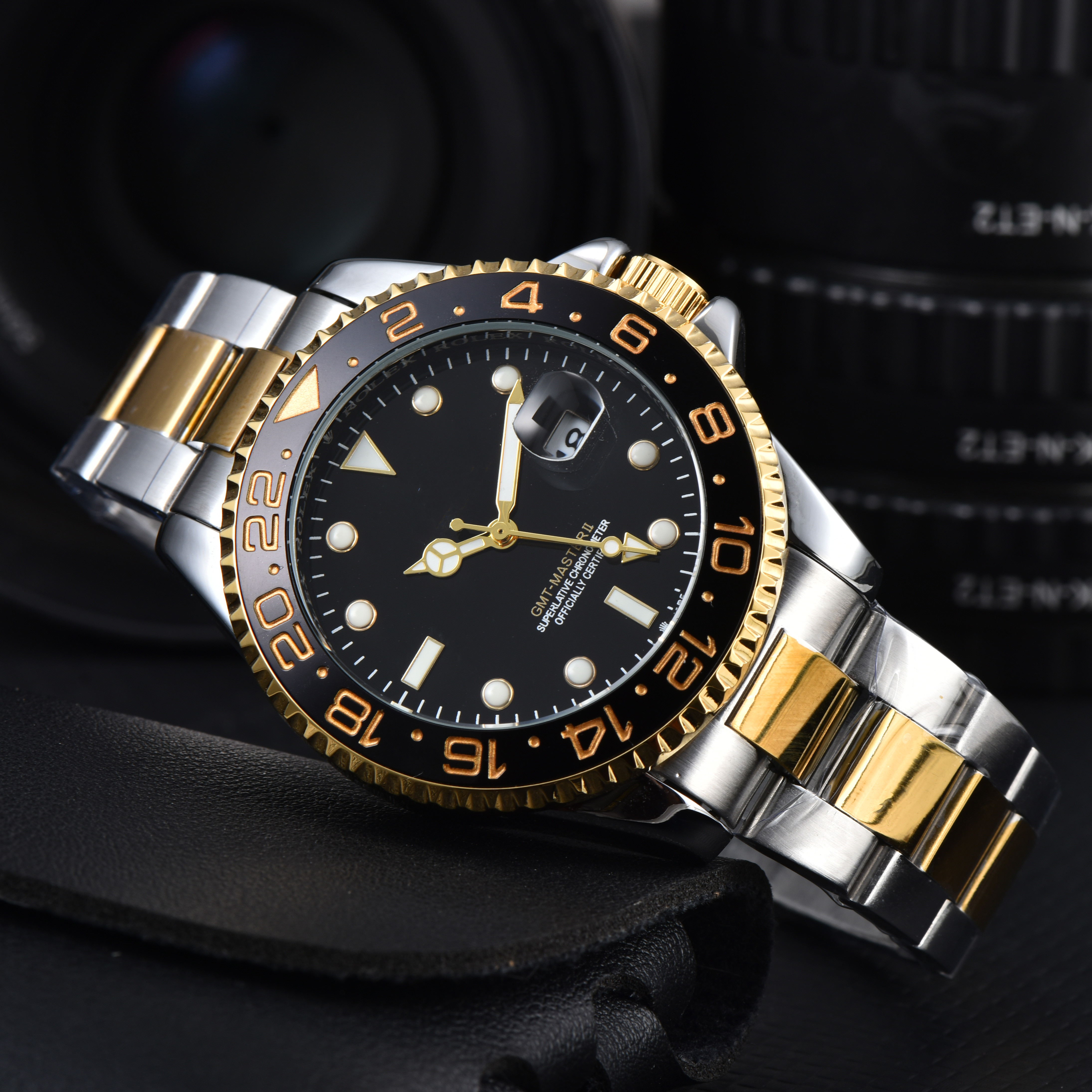 Top new men's luxury designer watch Mens Watches quartz Mechanics Stainless Steel Watch Wristwatches Montre de luxe