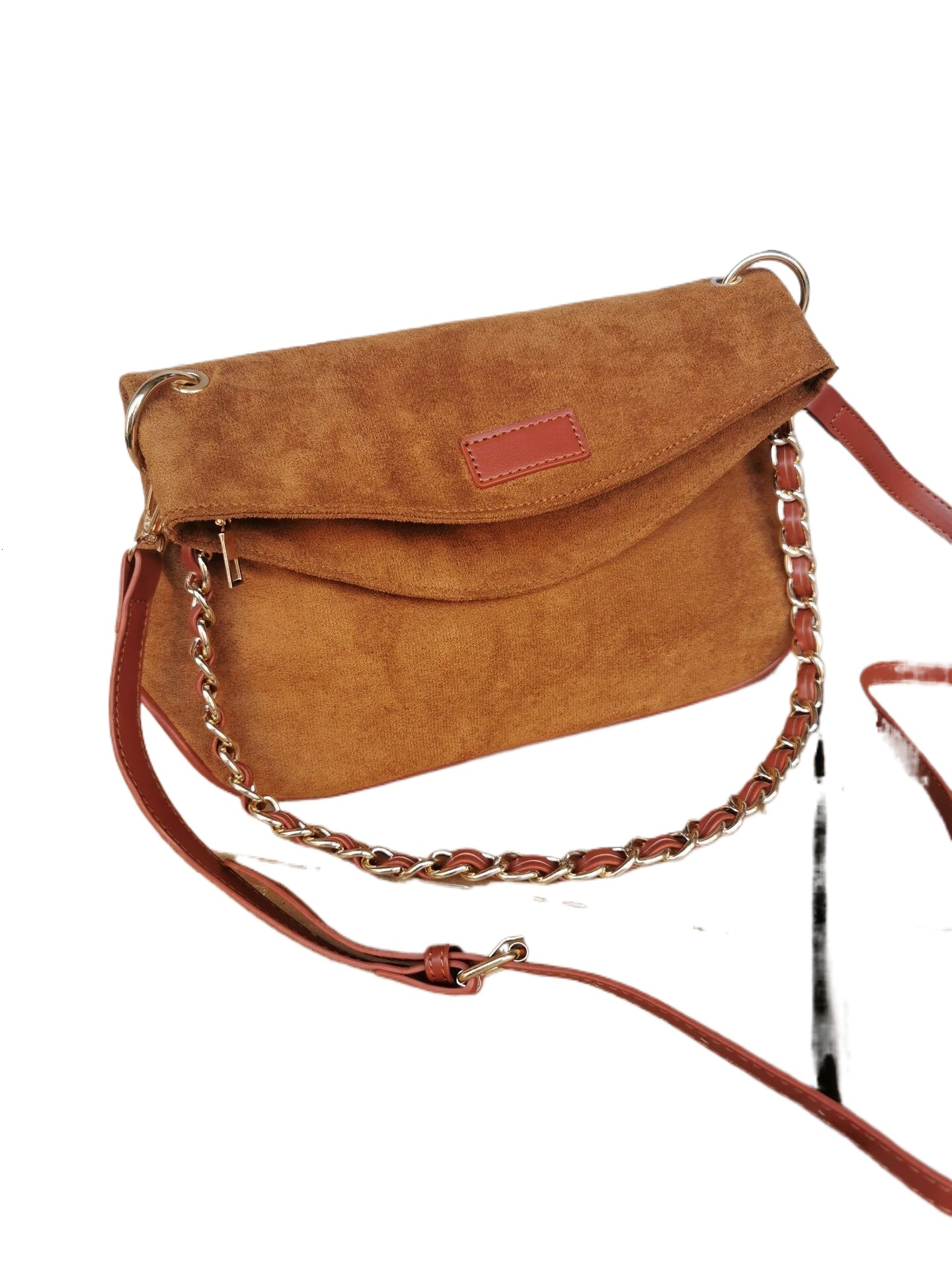 designer Niche Design Chain Retro Crossbody Bag for Women 2025 Autumn Winter New Matte High-Quality Texture Shoulder Underarm Bag