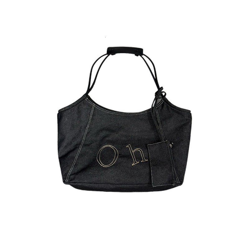 designer Summer Large Capacity Bag for Women 2025 New Trendy Fashion Handbag Shoulder Bag Commuter College Student Class Tote Bag