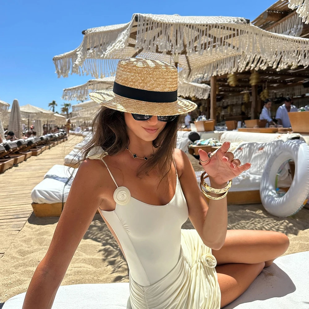 Two Piece Solid Floral One Piece Swimsuit Swimwear Women Monokini Swimsuit Bodysuit Bathing Suit Swim Wear 250530