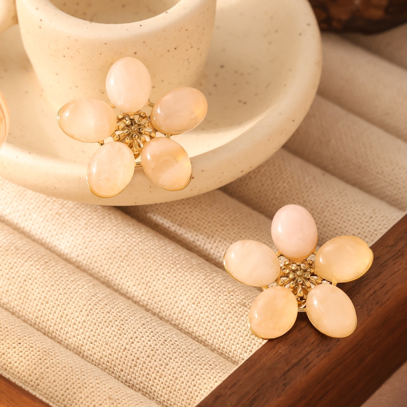 Light Elegant Earrings Niche Design Ins Cold Style Jewelry for Women