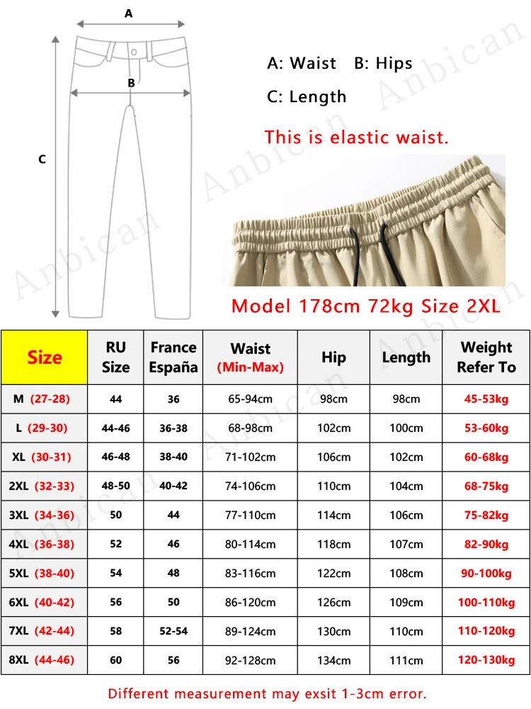 Mens Summer Cargo Pants with Zip Pockets Big Size 8XL 7XL 6XL Nylon Ice Silk Cooling Sweatpants Loose Fit Straight Trousers 250528