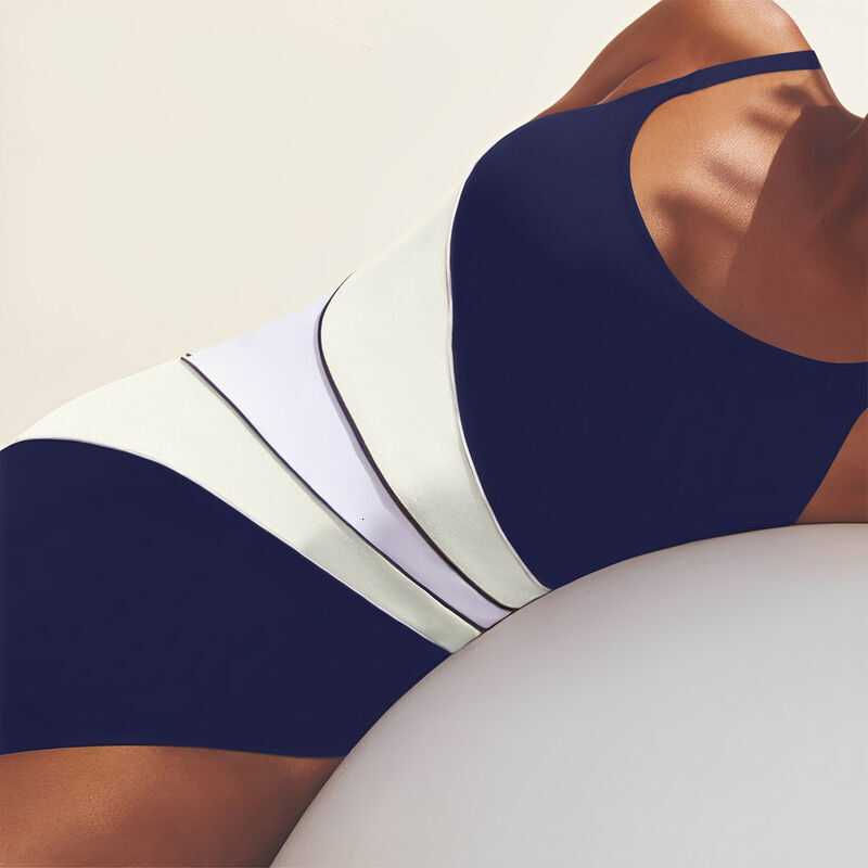 Outdoor Summer Beach Sexy Women Free Shipping 2025 New Designer Shoes Splicing New Women's Swimsuit 2025 One-piece