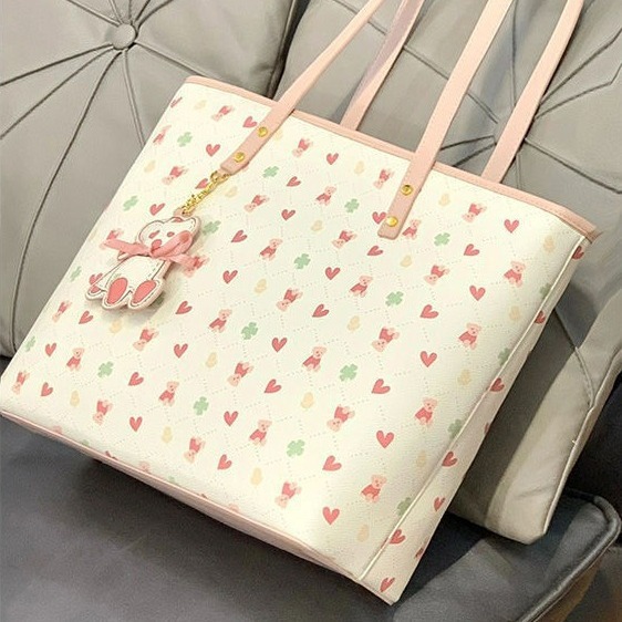 designer New Style College Student Tote Bag for Women, Large Capacity 2025 New Handbag, Commuter Shoulder Bag for Women