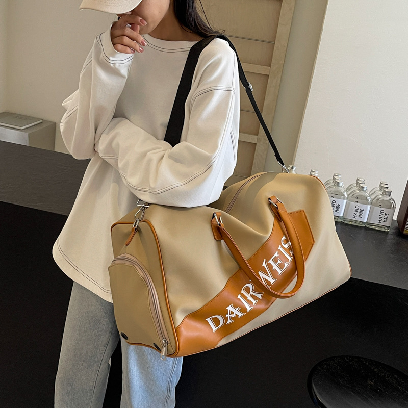 Travel Master Short Trip Women's Duffel Large Capacity Sports Fiess Men's Lightweight Handbag Swimming Bag