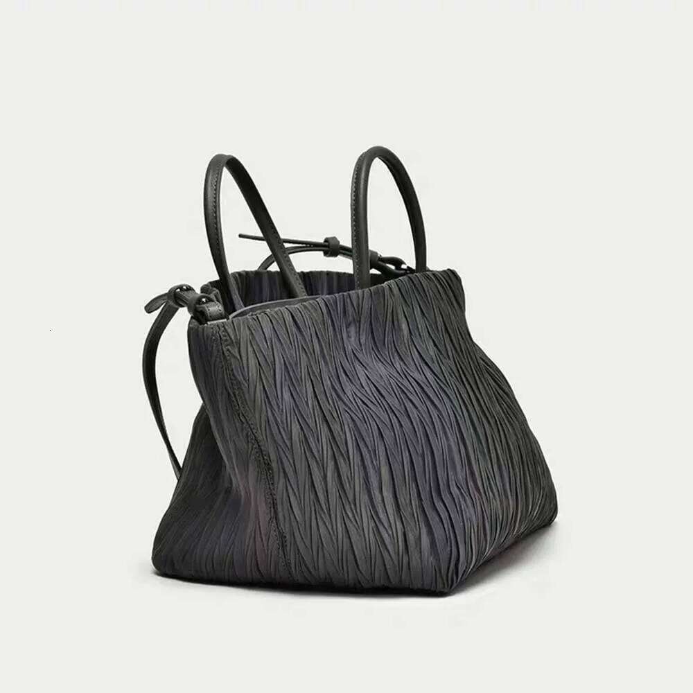 High Quality Large Tote For Women Handbags And Purses Waterproof Linen Oxford Fold Pattern Travel Shoulder Toes Shopper Bag 2021