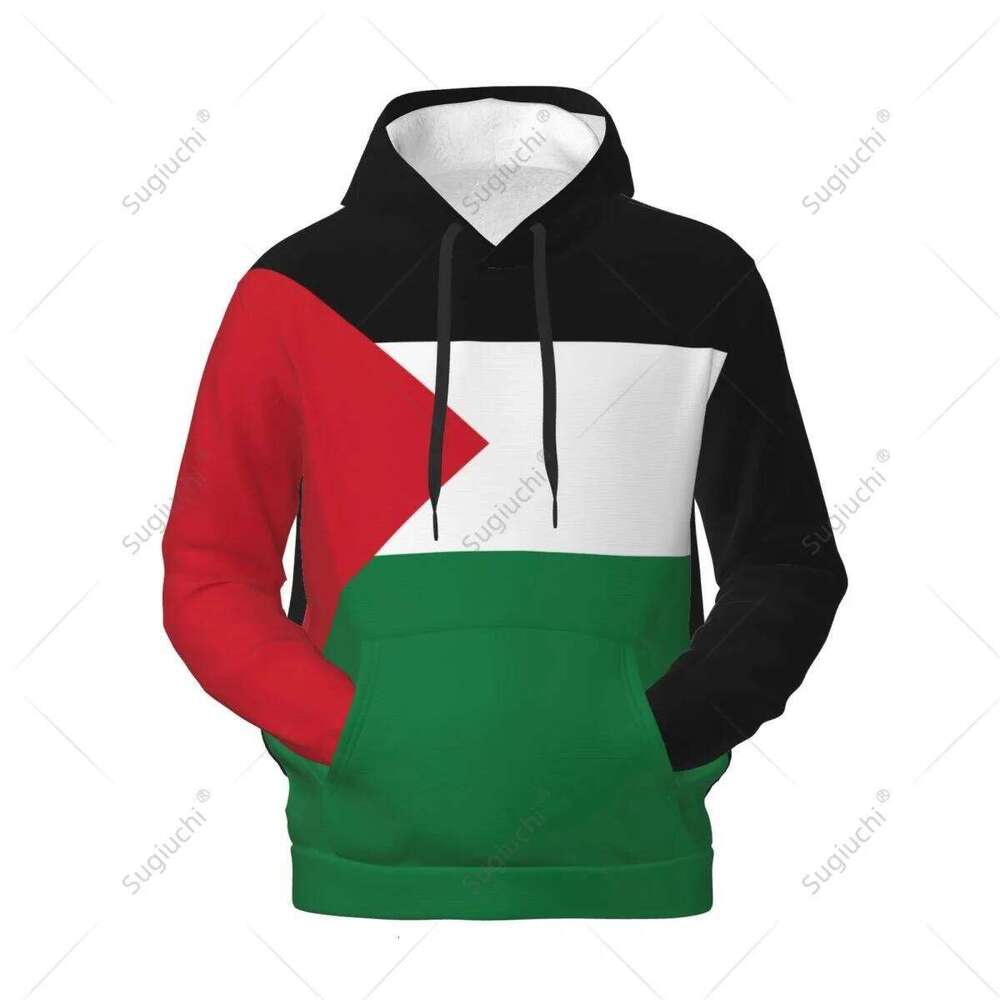 Coats Designer Women Unisex Hoodie Palestine Polyester 3D Men Women Haruku Fleece Sweatshirt Pullover Hoodies Casual Designer