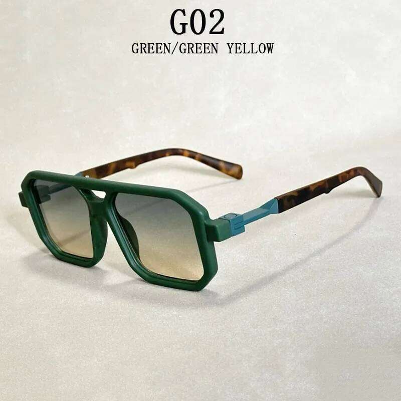 2024 Square For Men Vintage Fashion Glasses Sunglasses Women Trendy Dropshipping Shades Gafas De Sol Hombre Lunette designer bag