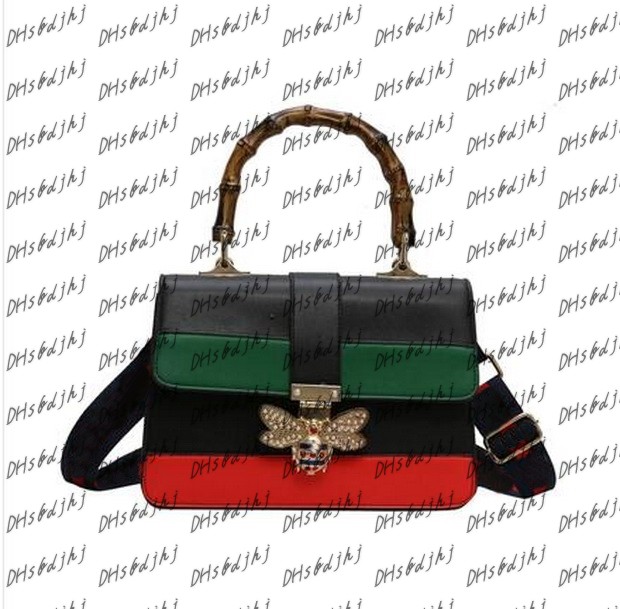 New Luxurys Designer Bag Pearl Crossbody Bags For Women Chains Bee Handbags Famous Shoulder Bag Hand Sac A Main Female Black Green bag