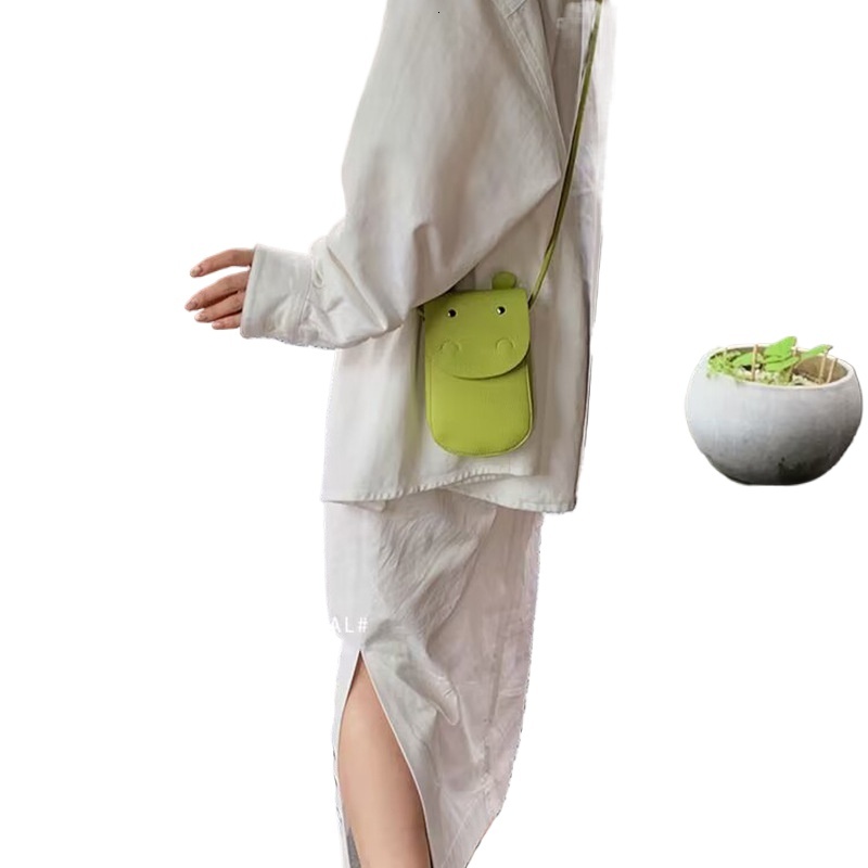 designer Hippo Cute Phone Bag Mini Small Bag Women Crossbody Bag Shoulder Bag Spring Summer New Niche Mini Phone Bag