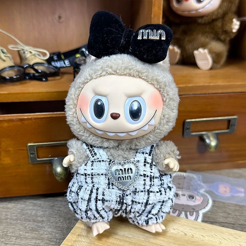 Clothing Set for 17cm 15cm Labubu, Doll Accessories Without Doll, Cute Doll Clothes, Perfect DIY Present