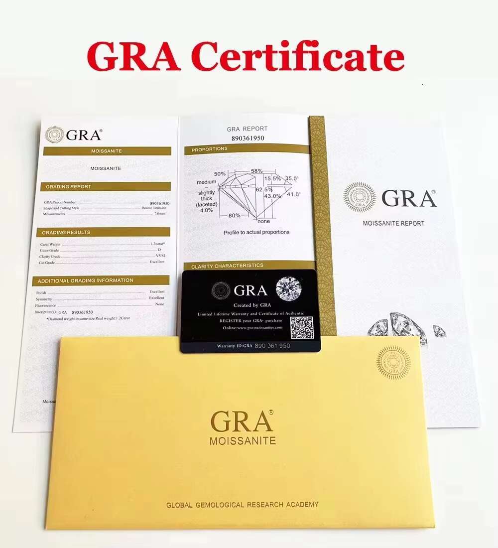 Full Moissanite Diamond Butterfly Premium Earrings for Women Original 925 Sterling Silver Womens Hip Hop Fashion