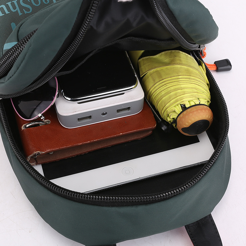 Free Shipping Factory Direct Sale New Outdoor Men's Chest Bag Multifunctional Fashionable Backpack Waterproof Nylon Outdoors Fabric Single Design