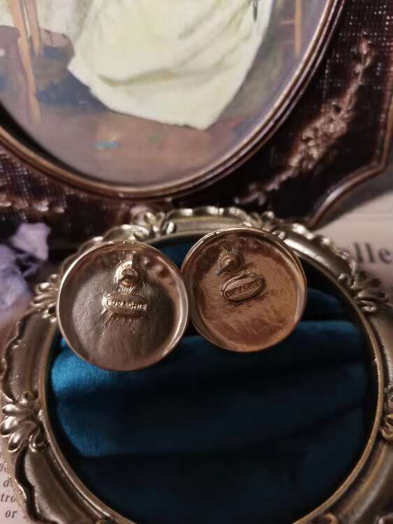 Luxury Vintage Jewelry Round Black Obsidian Surrounded by Moissanite Stud Earrings With Silver Pin Fashion Earrings for Women