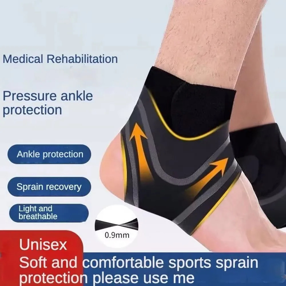 1PC Sport Ankle Adjustable Compression Sleeve Elastic Brace Guard Foot AntiSprain Support Heel Protective Strap 250530