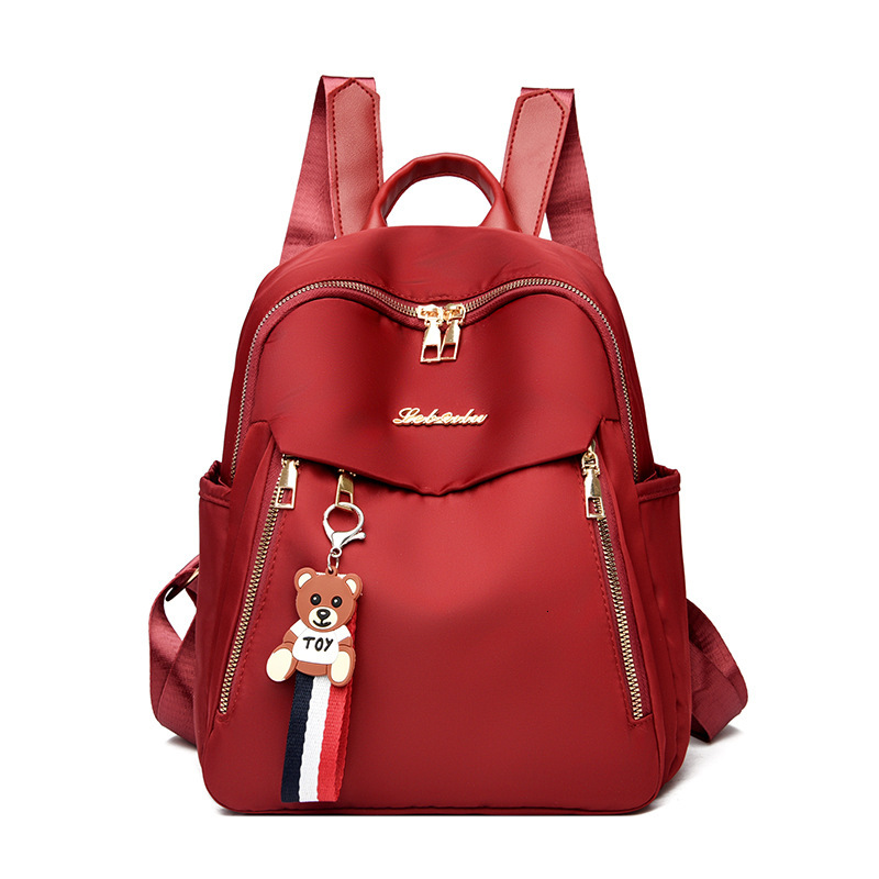 Free Shipping Women's Backpack New Trend Oxford Cloth Large Capacity Designer Bag Water-resistant Outdoors Travel Shoulder Bag Student School Bag