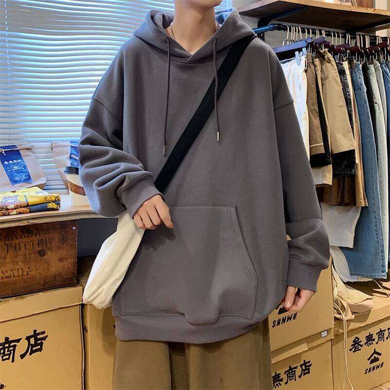 Coats Designer Women Fashion Brand Men's Oversized Graphic Hooded Mens Japanese Streetwear Haruku Sweatshirts Black White Hoodies Designer