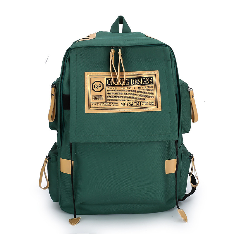 Free Shipping Canvas Backpack Outdoors Designer Bag Large Capacity Travel Laptop Men's Backpack Couple College Style Women's High School Stu