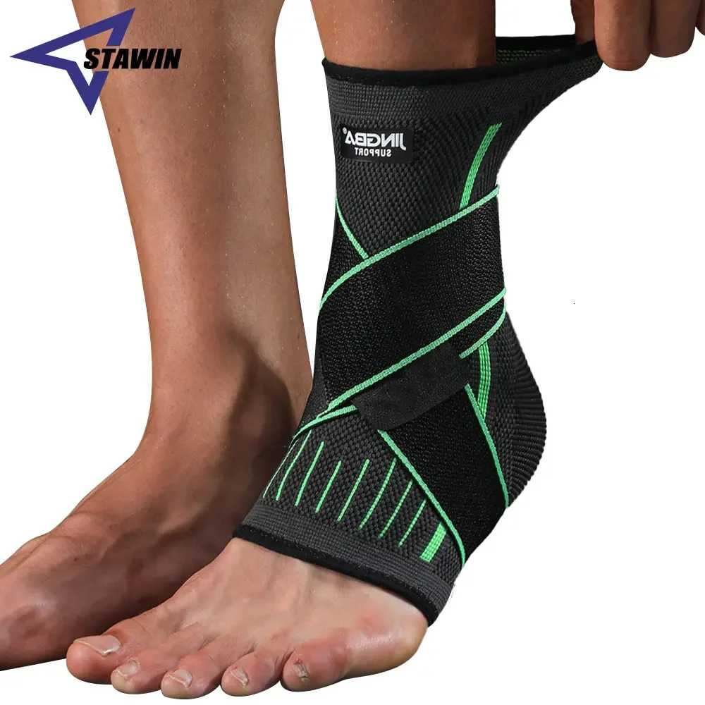 1 Pcs Ankle Brace Compression Sleeve Adjustable Support Strap for Sprained Plantar Fasciitis Injury Recovery Running 250530