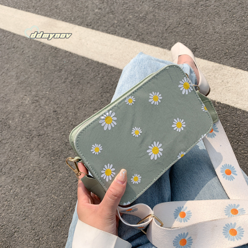 2025 Nuovo Stile Coreano Alla Moda Autunno Flow Flower Crossbody For Girls Ins …