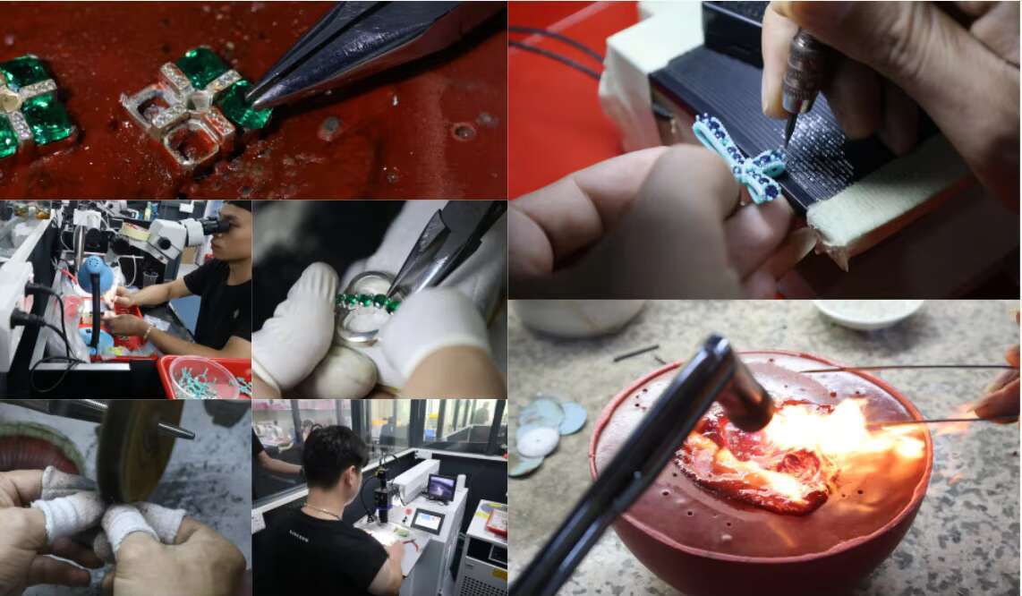 DEYIN Lab Grown Sapphire Jewelry Moissanite Flower Stud Silver 925 Earrings 925 Sterling Silver Woman Jewelry