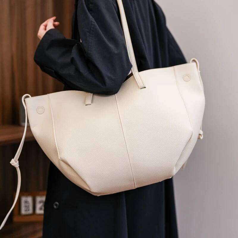 MOODS Branded Underarm Shoulder Bags For Women 2024 Latest Designer Handbags Soft PU Leather Large Capacity Shopping Tote
