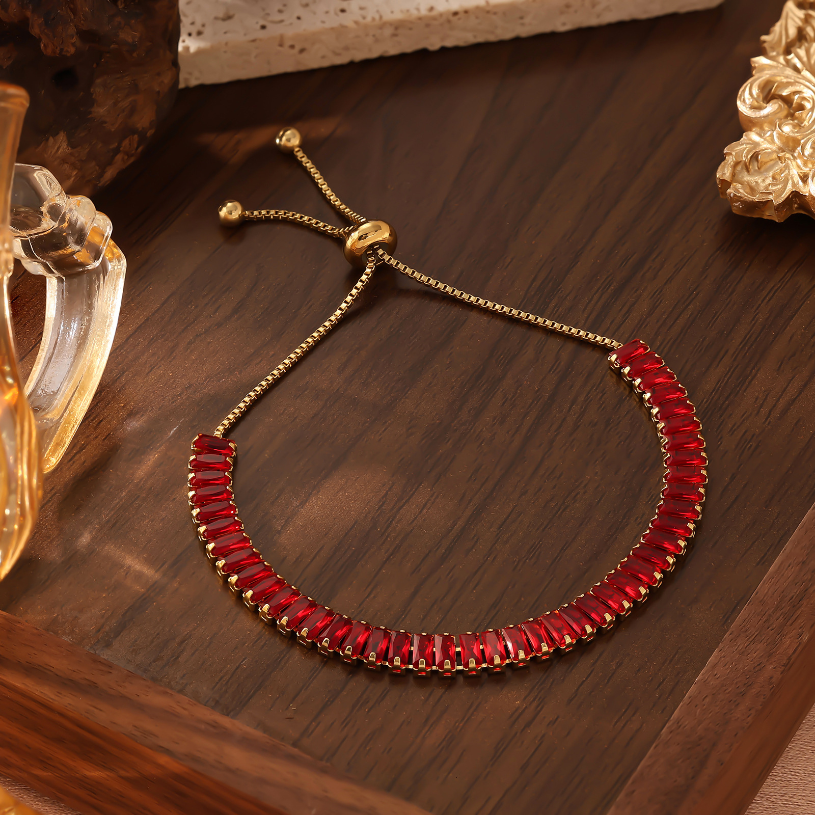 Hot Selling Pull-out Design Bestie Forest Style Colorful Women's Bracelet