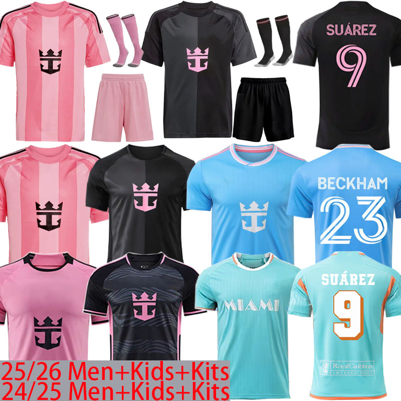 3XL 4XL 25 26 Inter maimi Soccer Jerseys CF SERGIO SUAREZ 2024 2025 2026 SERGIO JORDI ALBA MOTA men kids Kit SERGIO CAMPANA GREGORE Miamiss Football shirts