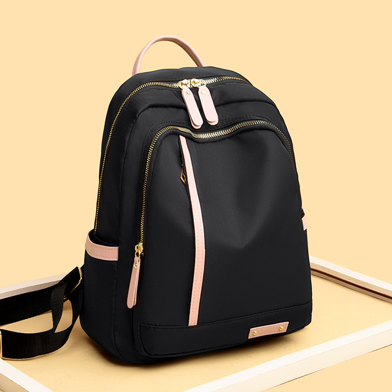 Free Shipping 2025 New Oxford Cloth Backpack For Outdoors Women Large Capacity Korean Style Versatile College Style Waterproof Lightweight Designer Ba