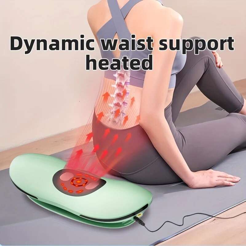 Electric Waist Massager Heating Function USB Rechargeable With Vibration Body Massage For Home And Office Use