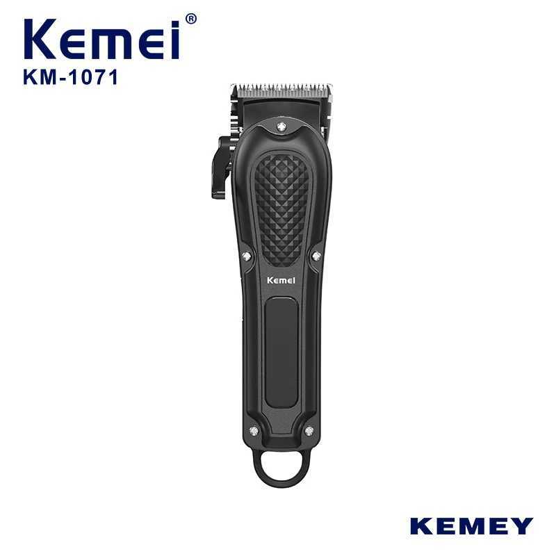 Kemei rechargeable hair clipper cordless beard hair trimmer for men powerful electric hair cutter machine adjustable haircut S2562