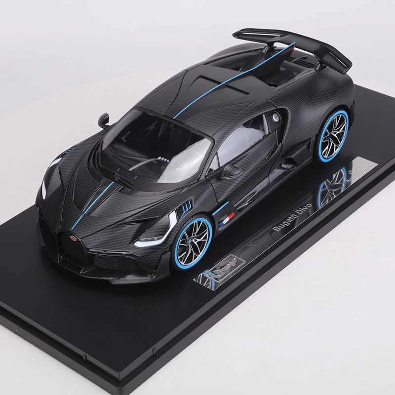 Free shipping Burago 1 18 Bugatti Divo Alloy Model Car Limited Edition 1000