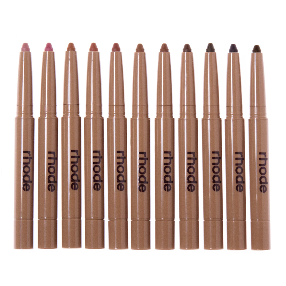 rhode lipliner 11 Colors Waterproof Lip Liner Pencil lift soft neutral pink balance caramel brown Lip Contour Matte Lipstick Pen Long Lasting Retro Red Lip Pencil