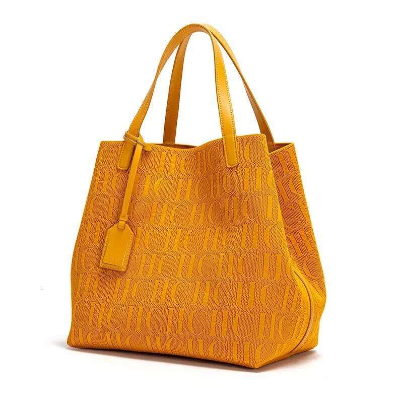 CH 2025 New Handbag High Quality Fashion Classic Solid Color Large Capacity Women's Shoulder Bag