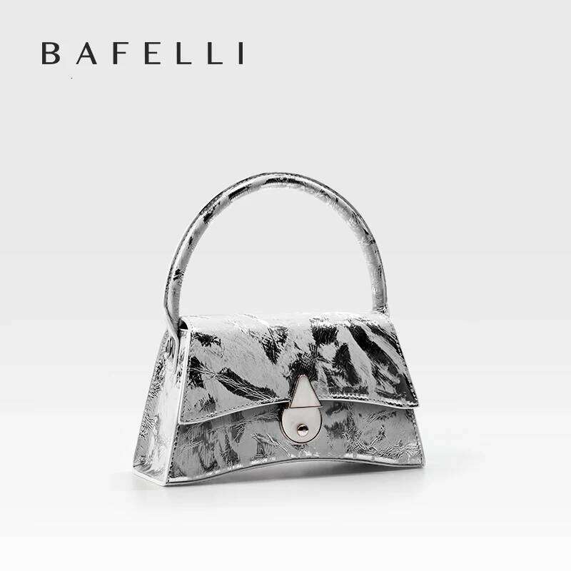 Designer Luxury SIER GENUINE LEATHER BAFELLI ORIGINAL HANDBAG 2025 FASHION CROSSBODY NEW Women's BAG STYLISH EVENING PARTY CASUAL PURSE