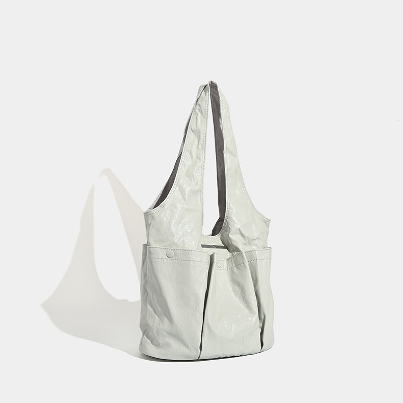 designer Korean Niche Design Large Capacity Multi-Pocket Shoulder Bag One Branch South South Same Style Handheld Tote Bag Underarm Bag for Women
