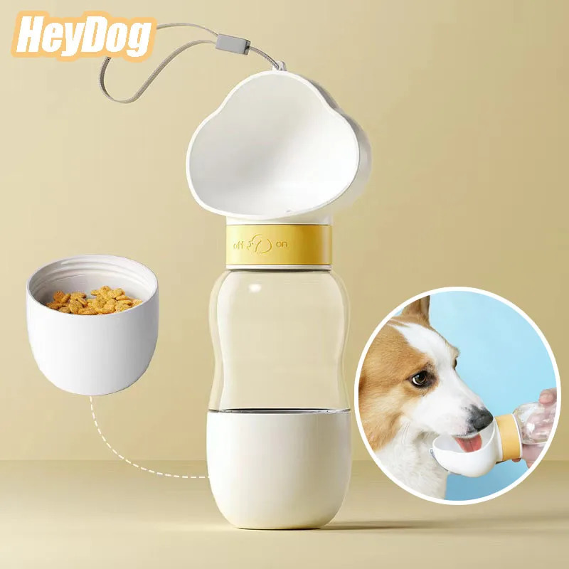 free shipping For Use Portable Companion Cup Plastic Bottle Walking Water Feeding Dog Accessories Outdoor 250527