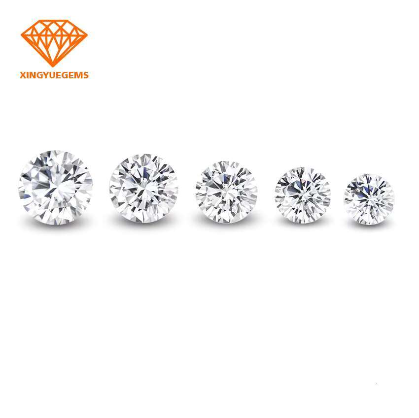 Round Moissanite DEF for Forever Rings for Bride and for Girlfriends to Increase the love Between Them