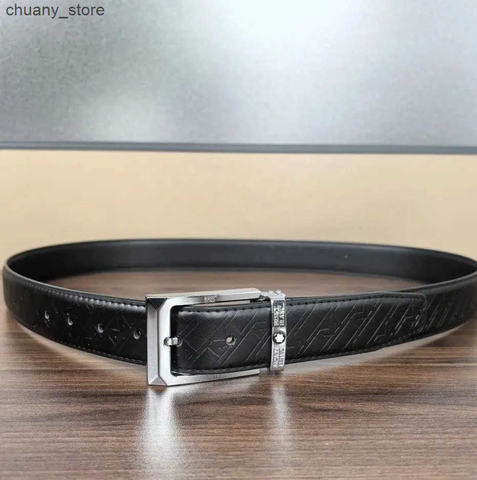 New Mens Pin Buckle Belt Fashionable Casual Versatile Retro Simple and Elegant Suitable for Daily Commuting College z250602SLZA