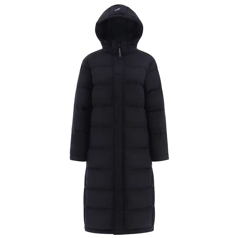 Women's Winter Padded Jacket: Cozy Long Coat for Cold Weather