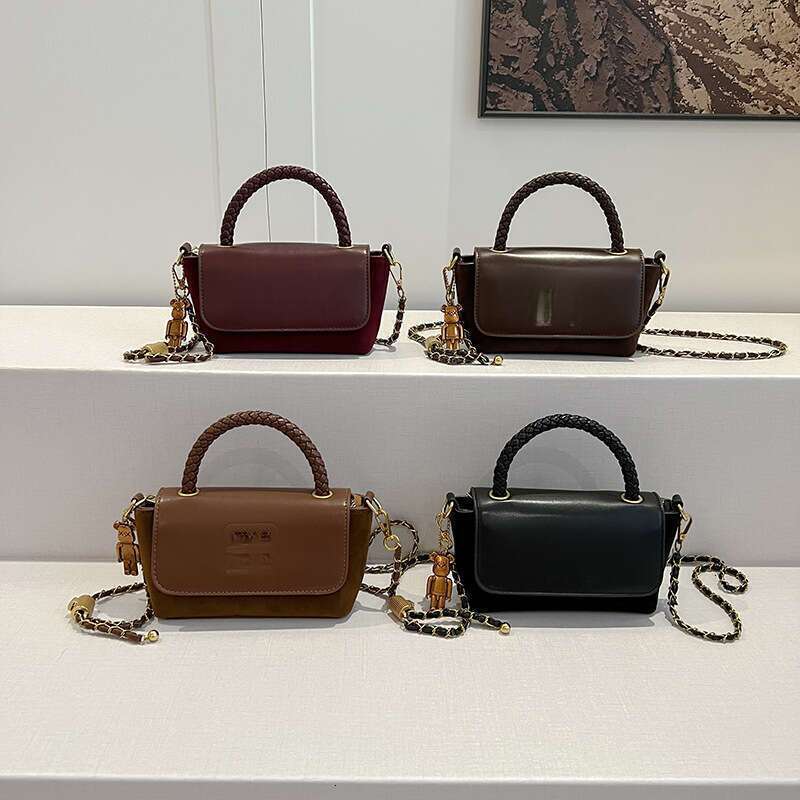 Handbag for Women 2024 Autumn New Soft Leather Versatile Chain High-end Single Shoulder Crossbody Bag designer bag