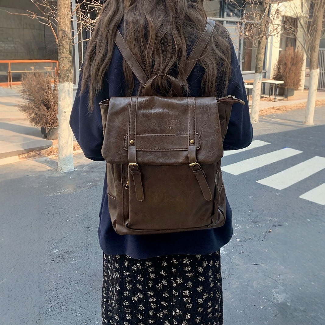 designer Japanese Style JK Uniform Academy Style Backpack 2025 New Retro Cambridge Bag College Student Class Bag Messenger Bag