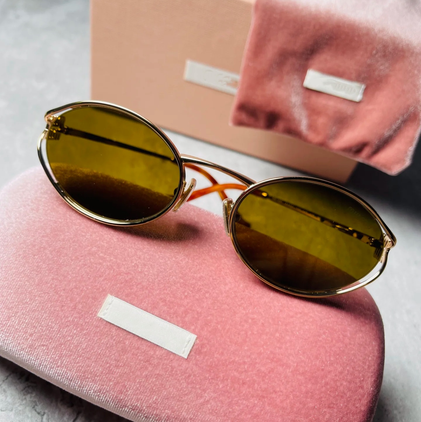 Sunglasses for women designer sunglasses men sunglass woman rimless frame 52Y mirror cat eye shades luxury metal sun glasses for women Y2K spicy girl